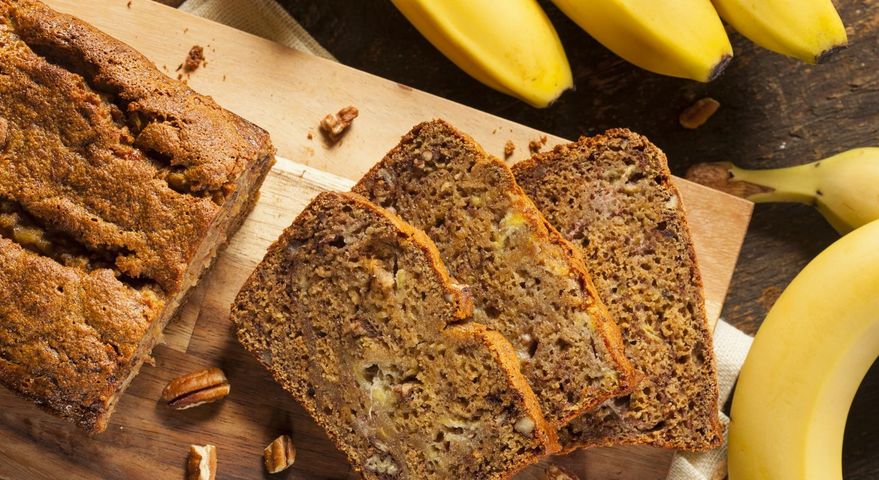 Chlebek bananowy jest źródłem cennych składników odżywczych.