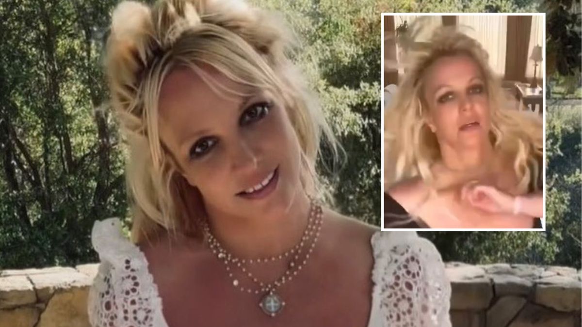 Britney Spears w stringach i kowbojkach wije się do kamery. Przekroczyła granice dobrego smaku?