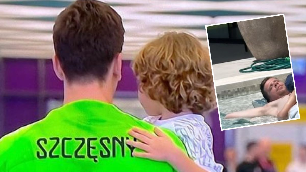 Wojciech Szczęsny zasnął z Liamem w... Tak w ogóle się da? Nic słodszego dzisiaj nie zobaczycie