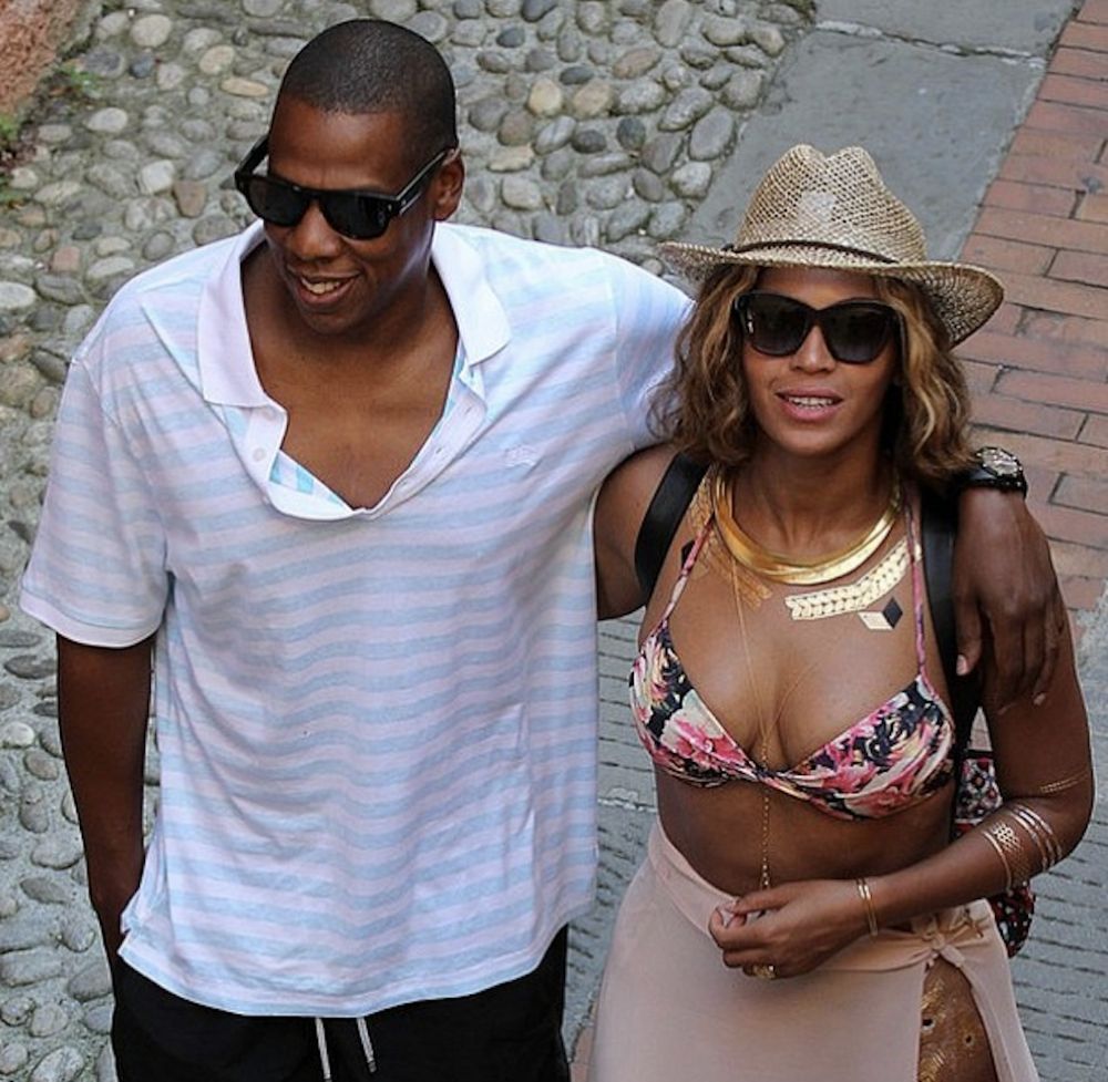 Beyonce, Jay Z 

Fotografia: screen z nydailynews.com