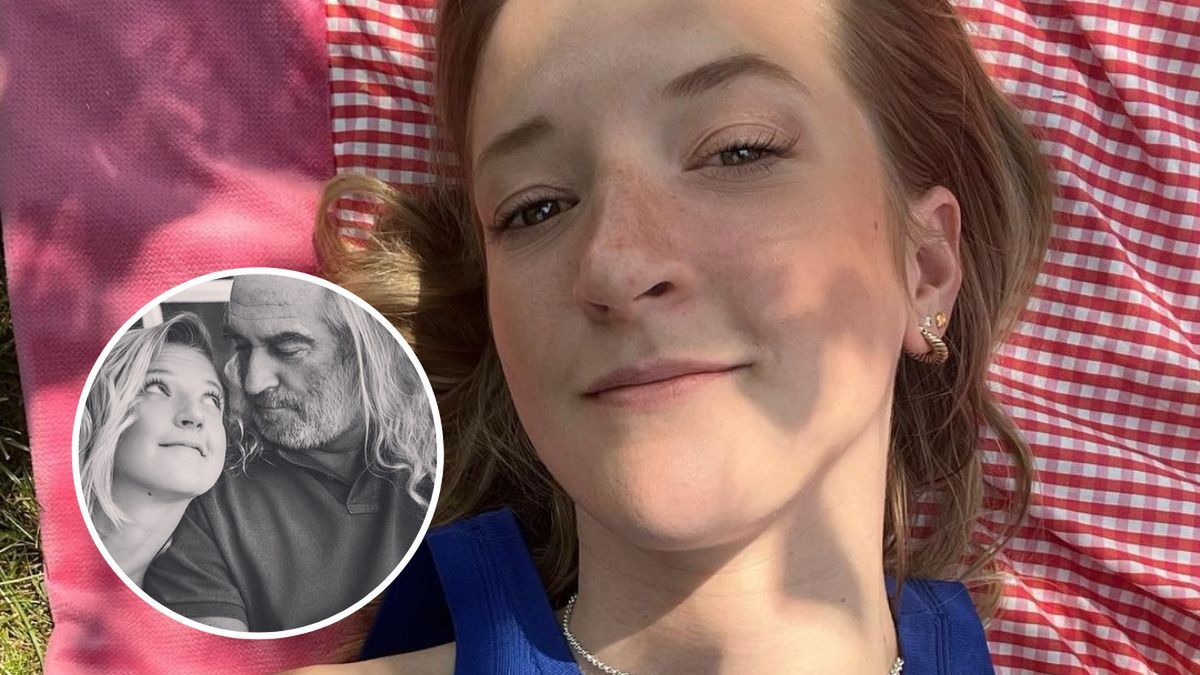 Lara Gessler z ojcem