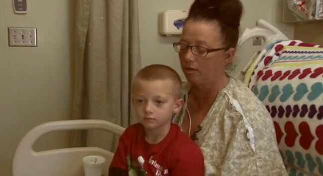 5-letni bohater uratował życie mamie