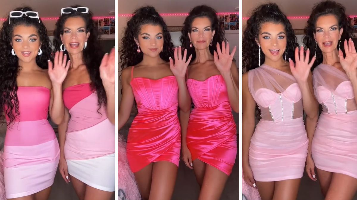 Matka i córka udają bliźniaczki