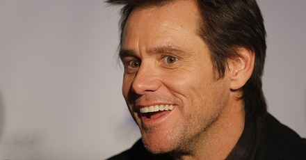 Szczęśliwy dziadek Jim Carrey