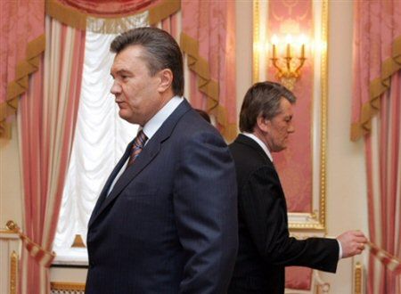 Spotkanie Juszczenki i Janukowycza bez porozumienia
