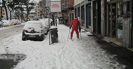 Ciężka zima we Włoszech