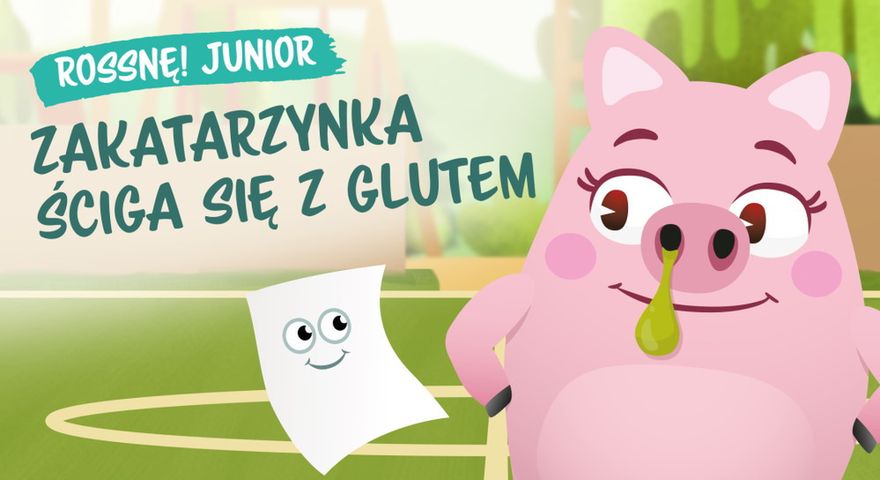 Zakatarzynka ściga się z glutem