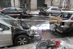 Podpalone auta w Warszawie: policja bada monitoring