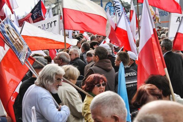 Utrudnienia na ulicach Warszawy 1 maja