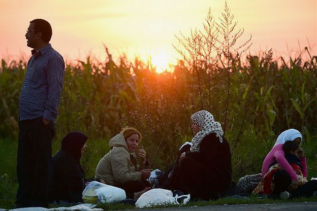 W Sztokholmie wiec solidarności z uchodźcami