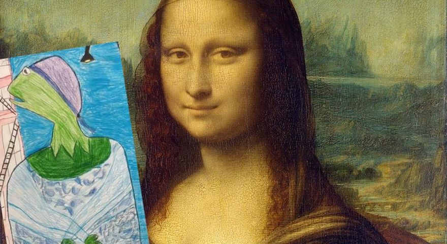 Dzieci namalowały swoją Mona Lisę