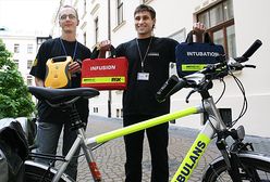 Rowery-ambulanse dla ratowników medycznych