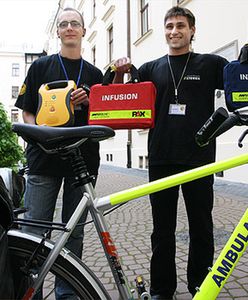 Rowery-ambulanse dla ratowników medycznych