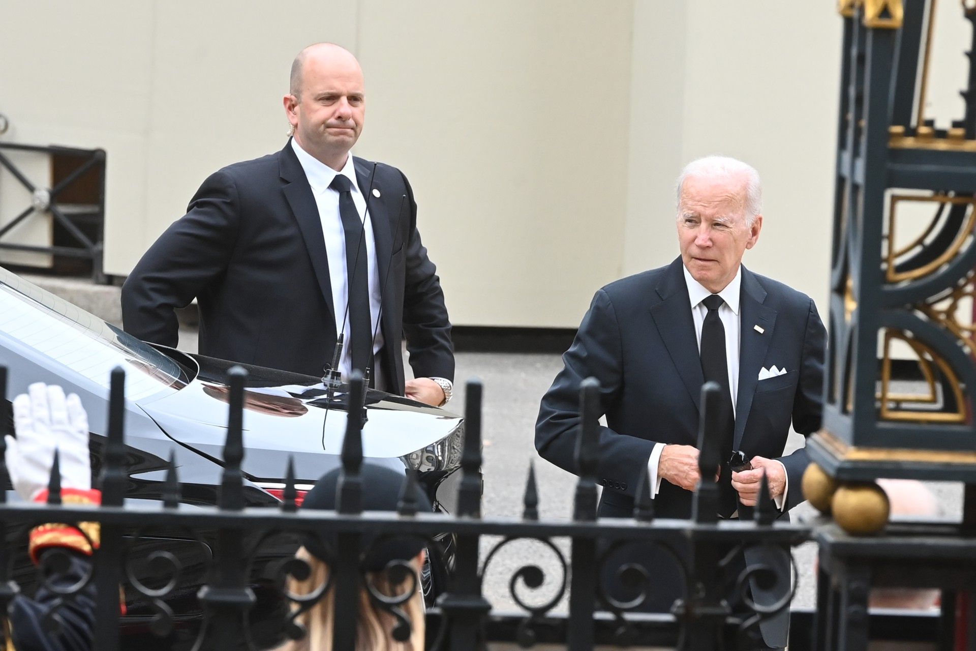 Joe Biden - Pogrzeb królowej Elżbiety II