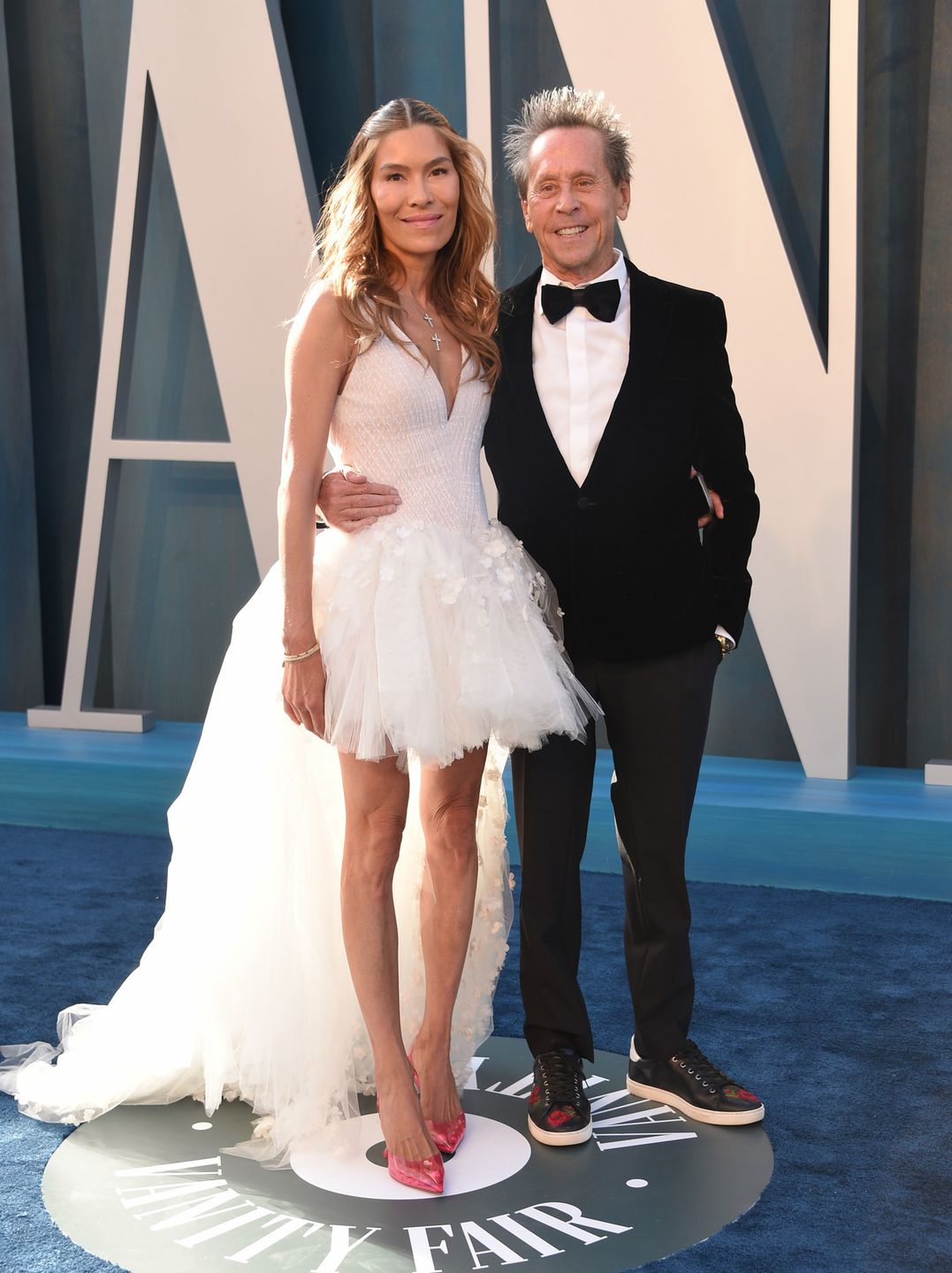 Brian Grazer and Veronica Smiley  - Vanity Fair Oscar Party 2022