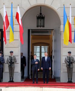 Warszawa. Wizyta prezydenta Ukrainy. Wołodymyr Zełenski spotkał się z Andrzejem Dudą. "Stoimy za Ukrainą"