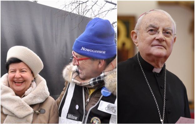 "Watykański urzędas" nie wierzy w "modły". Senyszyn drwi z choroby arcybiskupa Hosera