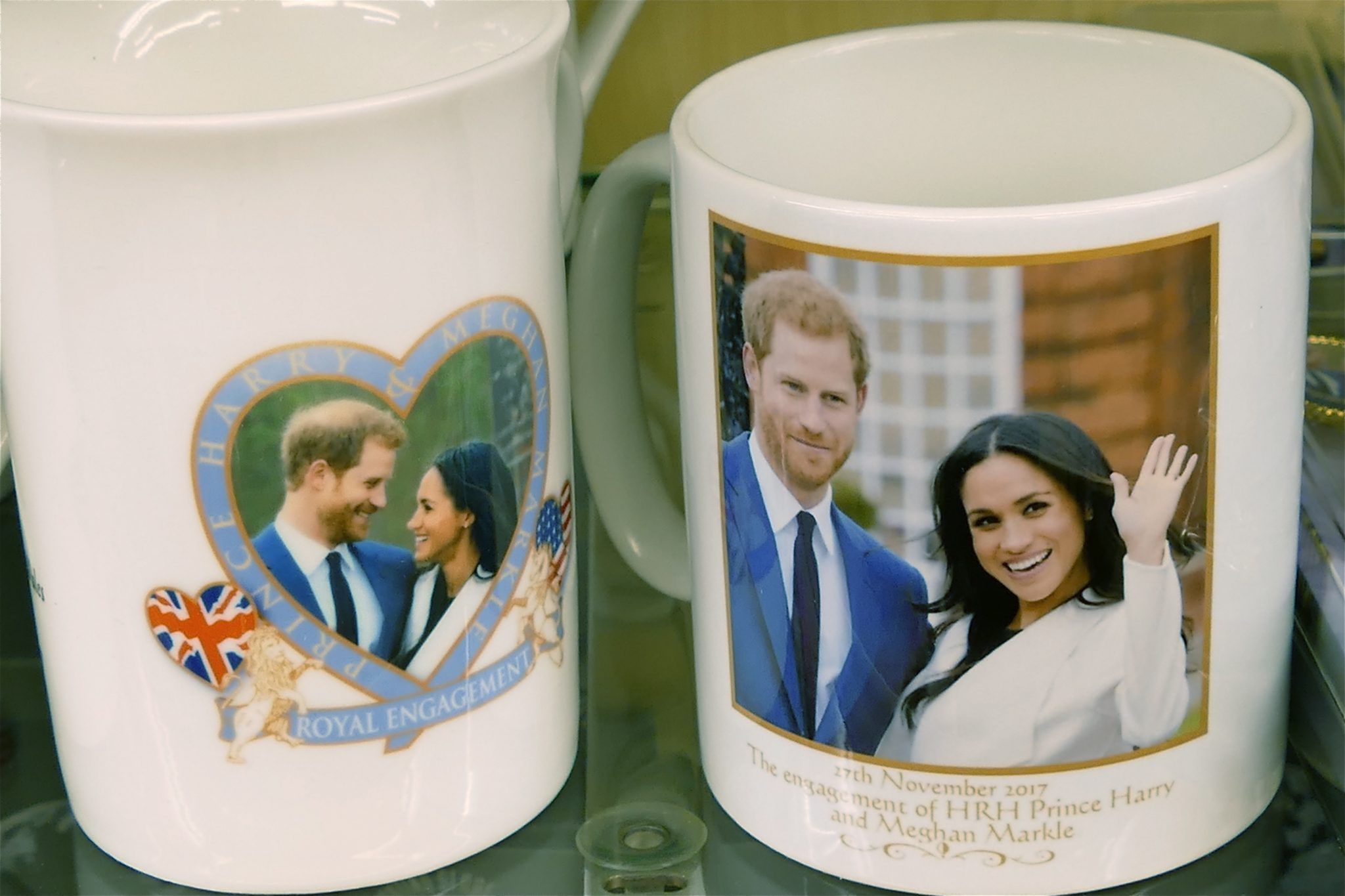 gadżety zaręczynowe-Meghan Markle i księcia Harry'ego