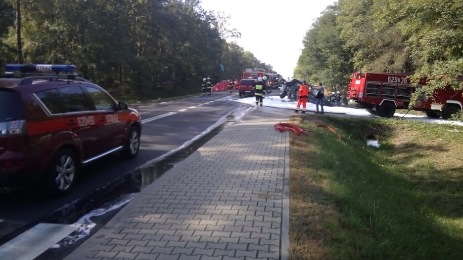 Do wypadku doszło w miejscowości Celestyny obok Turka