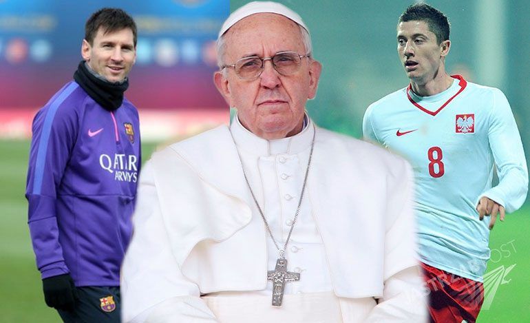 Lewandowski kontra Messi rozegrają mecz na oczach papieża? "Idea jest tak piękna, że musi zostać zrealizowana"