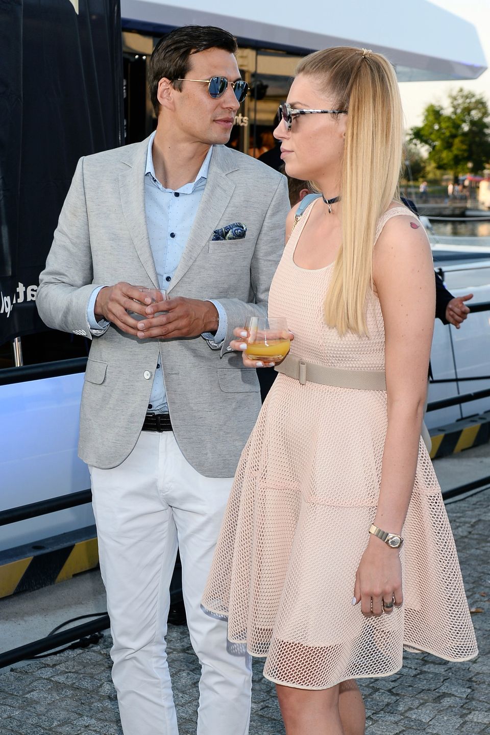 Jarosław Bieniuk i Martyna Gliwińska w 2016 r. 