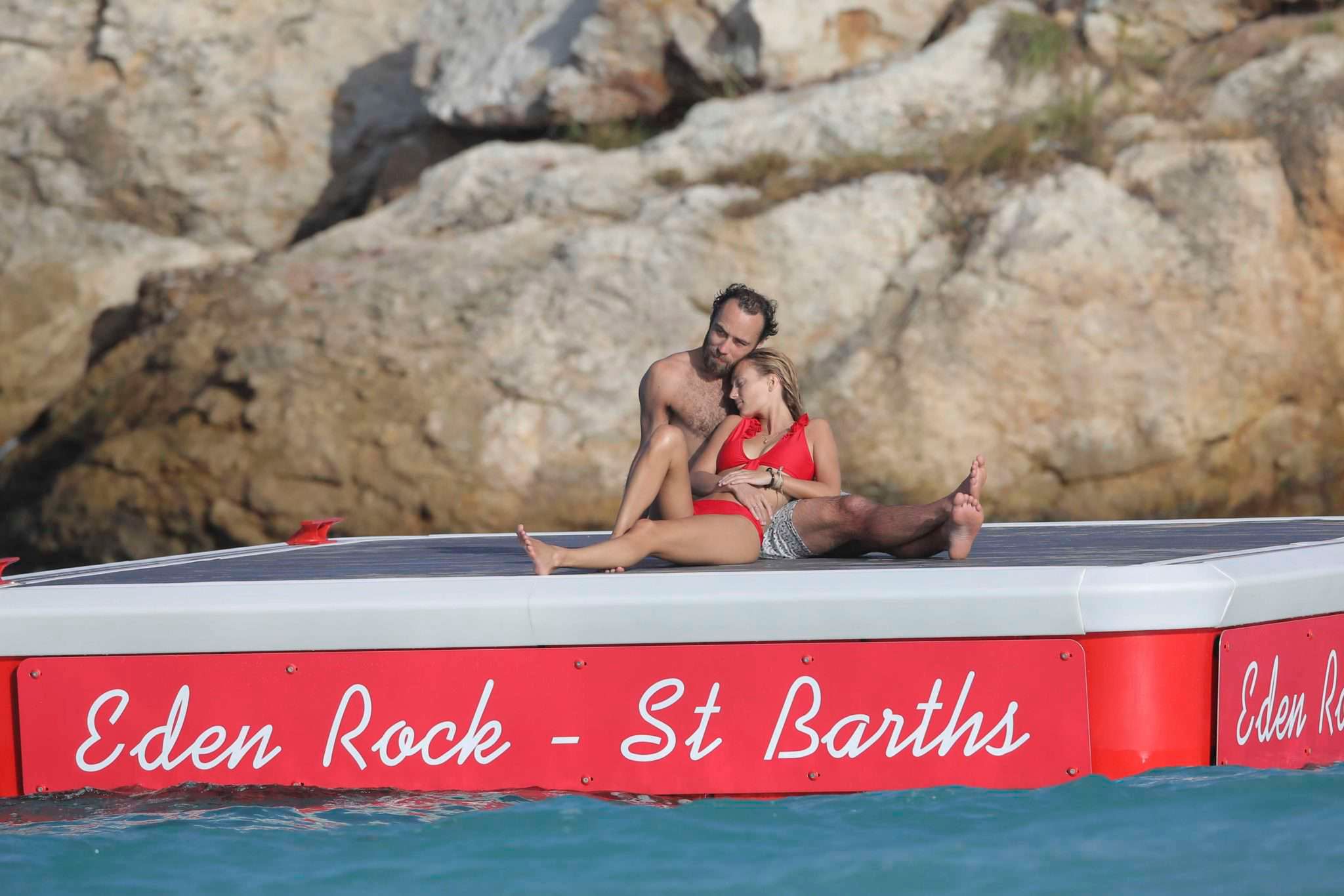 James Middleton z partnerką na Saint-Barthélemy