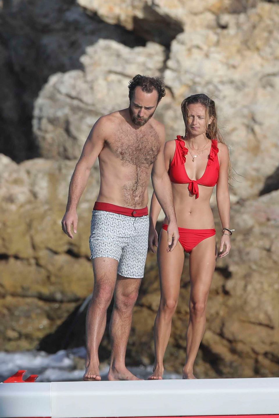 James Middleton z dziewczyną