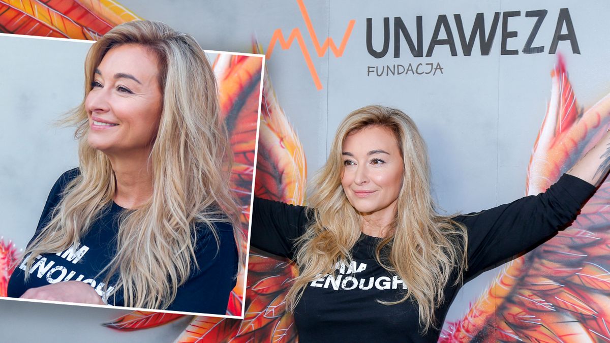 Martyna Wojciechowka – otwarcie fundacji UNEWAZA
