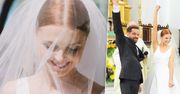 Katarzyna Burzyńska pokazała zdjęcia ze ślubu. Nigdy nie zgadniecie, co miała wyhaftowane na welonie