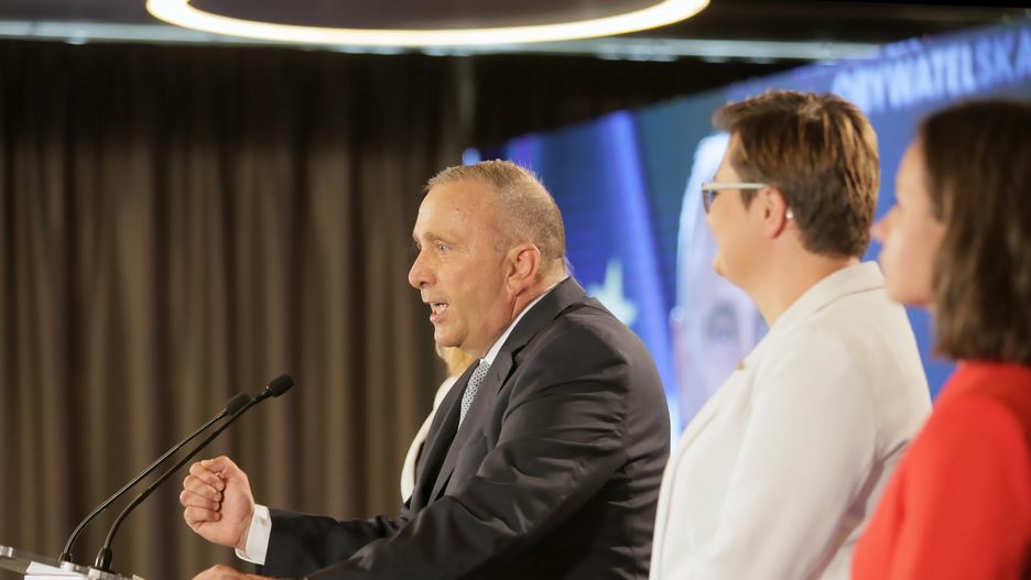 Wybory parlamentarne 2019. Grzegorz Schetyna (przewodniczący Platformy Obywatelskiej) 