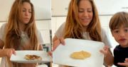 Shakira gotuje z synami. Milan i Sasha to mali przystojniacy, ale tym razem uwagę kradnie kuchnia gwiazdy. Jaka przestrzeń!