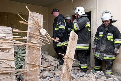 Runął budynek w Wielkopolsce - jedna osoba zginęła