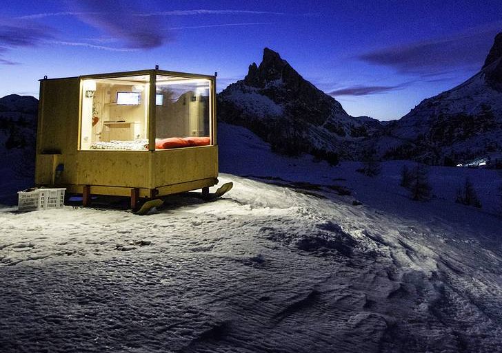 Urlop we włoskich Alpach? Tylko w "hoteliku pod gwiazdami"