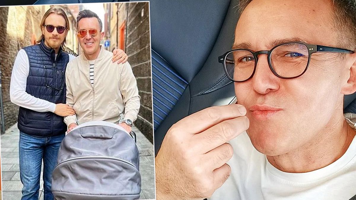 Maciej Kurzajewski z synem