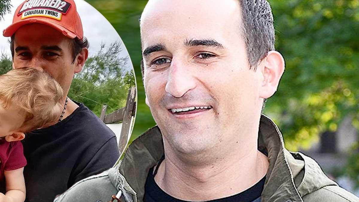 Misiek Koterski z synem