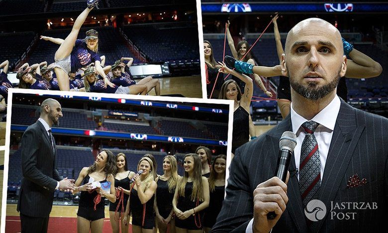 Marcin Gortat i Cheerleaders Gdynia