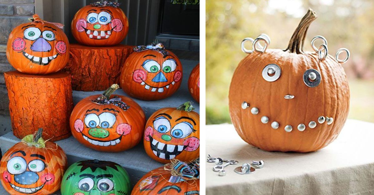 21 Halloween Pumpkin Ideas - Have Fun with Your Kids
