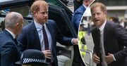 Książę Harry w Londynie! Syn króla stawił się w sądzie z prawnikiem i ochroną. Na miejscu czekali paparazzi