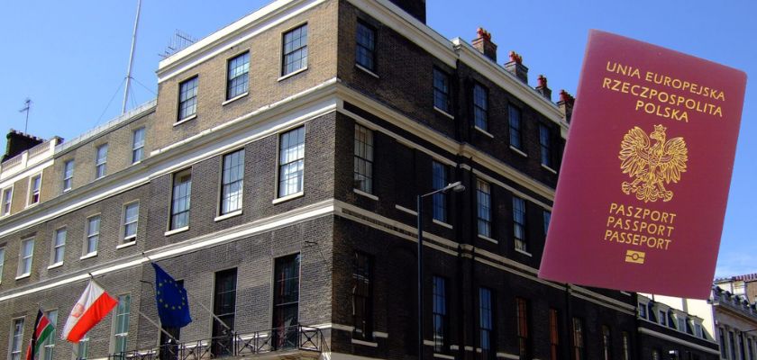 Brexit. Polacy zalali ambasadę wnioskami o paszporty. "Sugerujemy wyrobienie go w Polsce"
