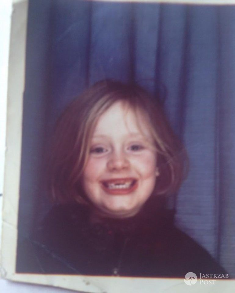 Adele jako mała dziewczynka