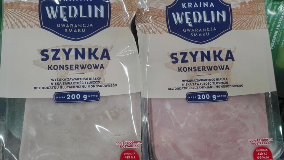 Jedna szynka różowa, druga beżowa. Dlaczego? Zapytaliśmy eksperta