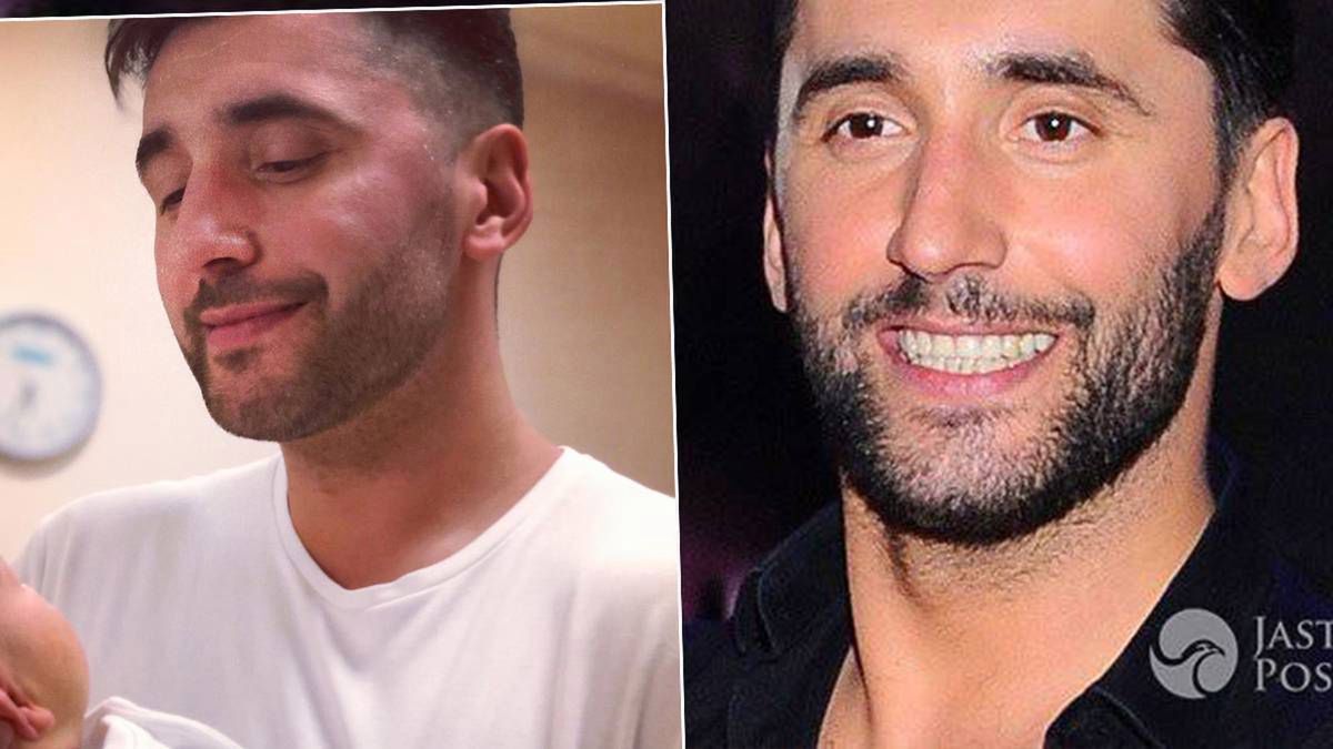 Rafał Maserak - pierwsze zdjęcie synka