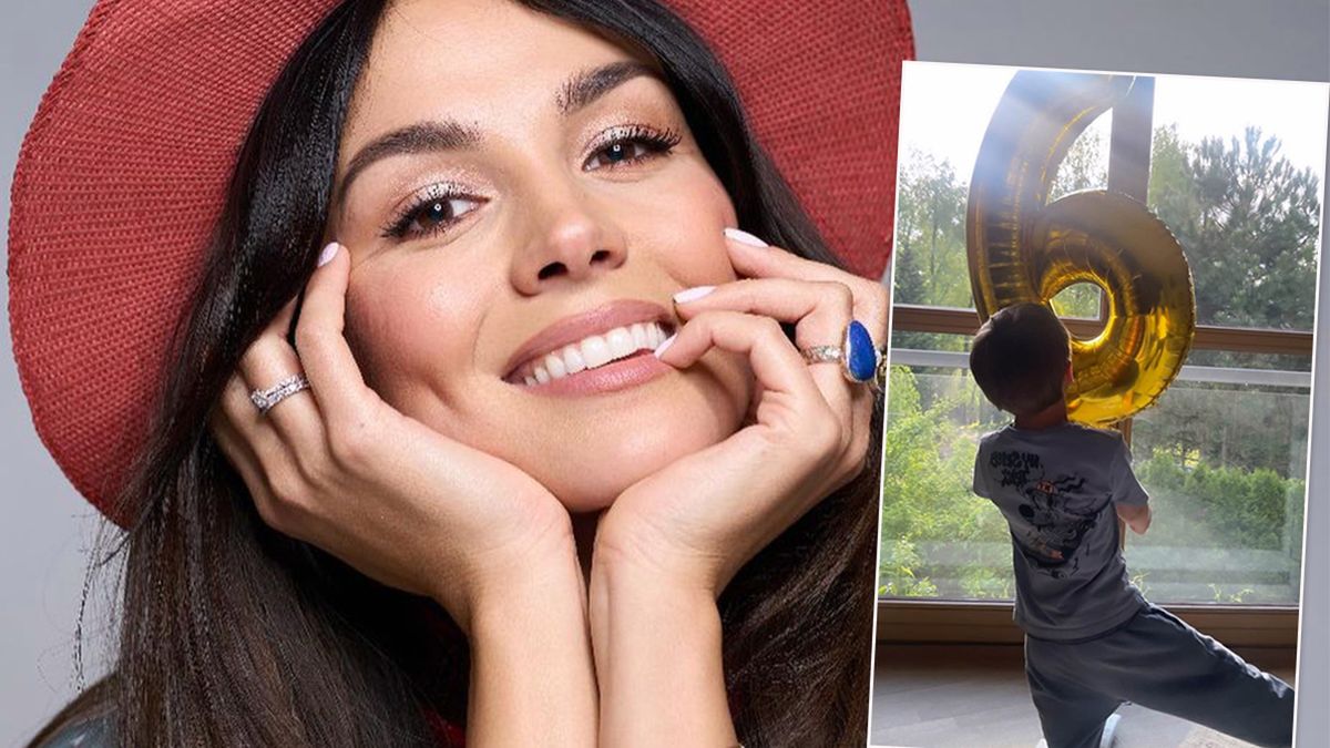 Paulina Krupińska - urodziny synka