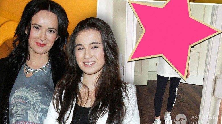 aleksandra yoriadis blondynką córka kasi kowalskiej zmieniła fryzurę