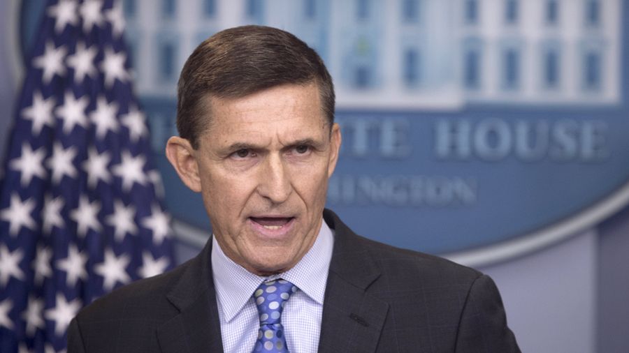 Michael Flynn w lutym 2017 r. 