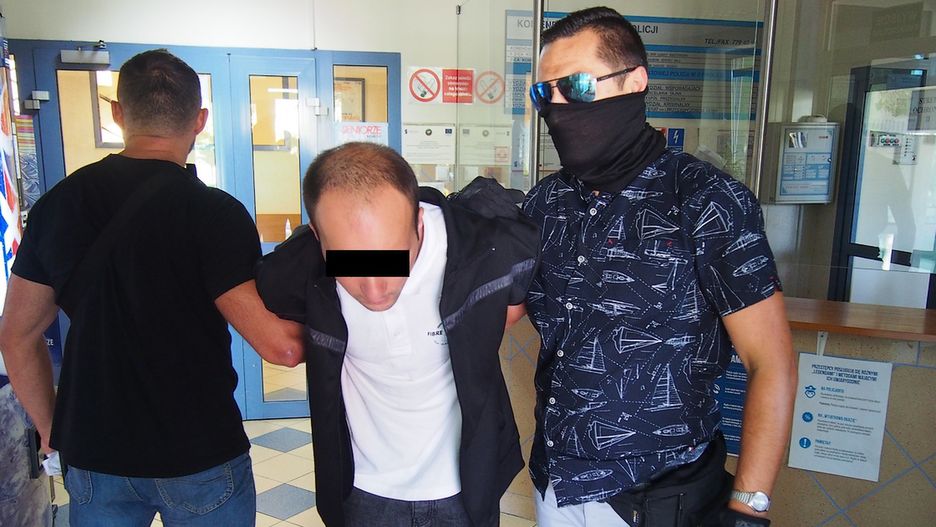 Mężczyzna został rozpoznany i usłyszał zarzuty