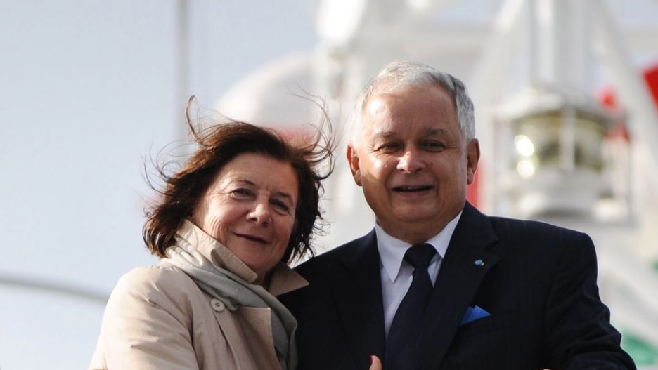 Lech i Maria Kaczyńscy