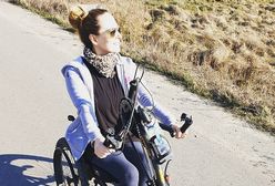 Monika Kuszyńska na rowerze. Fani komentują: to zdjęcie jest definicją szczęścia