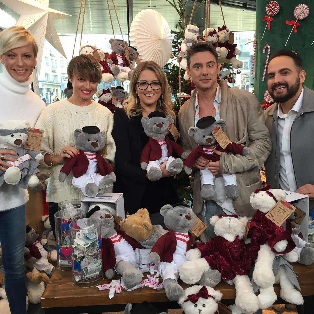 Anita Werner, Katarzyna Sokołowska,Kinga Burzyńska, Marcin Tyszka, Agustin Egurola - gwiazdy wspierając Fundację TVN Nie jesteś sam