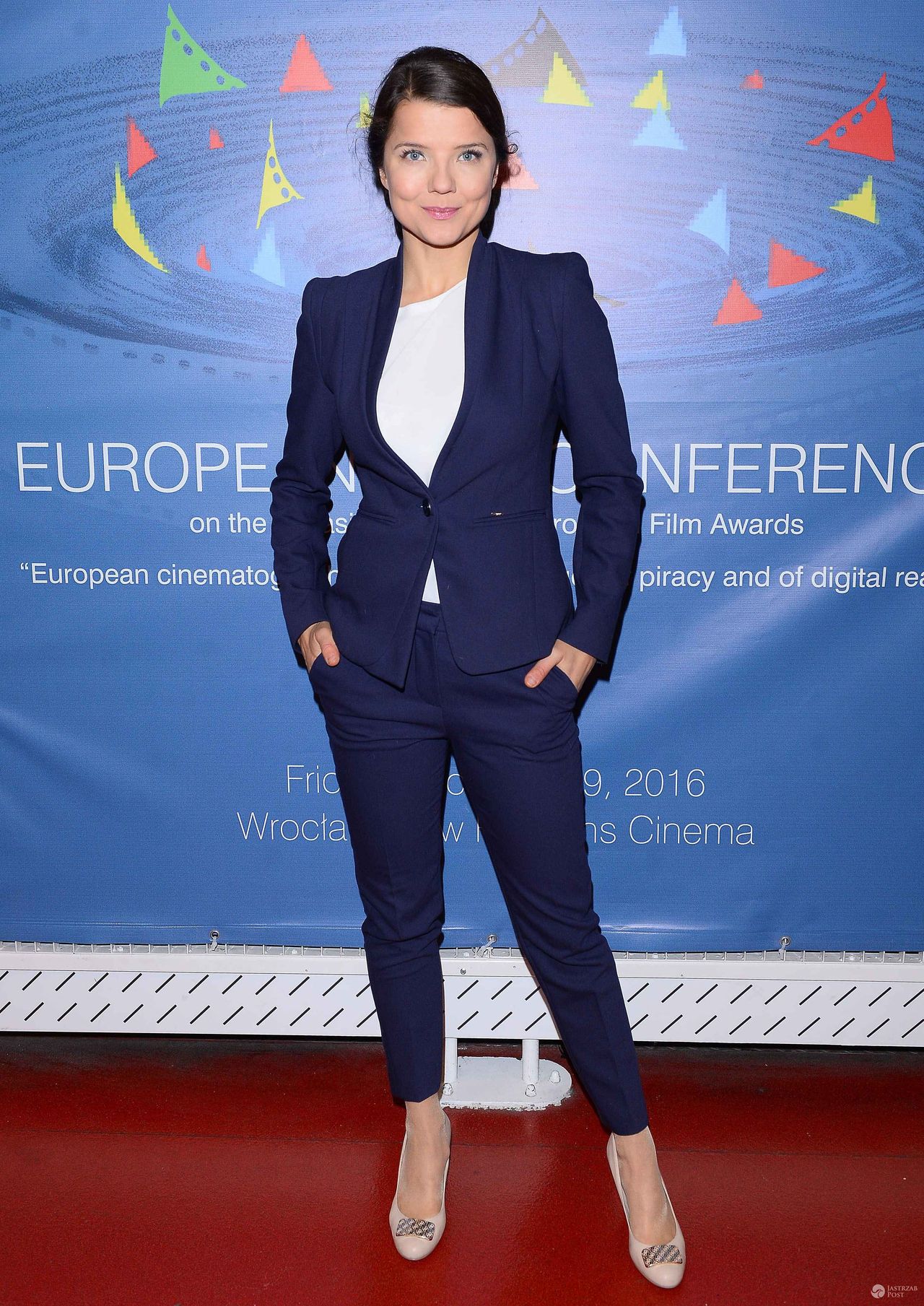 Joanna Jabłczyńska - konferencja Europejskiej kinomatografii wobec piractwa
